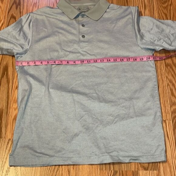 Jos A Bank Leadbetter Golf Shirt, greenish grey, Medium - Picture 3 of 5